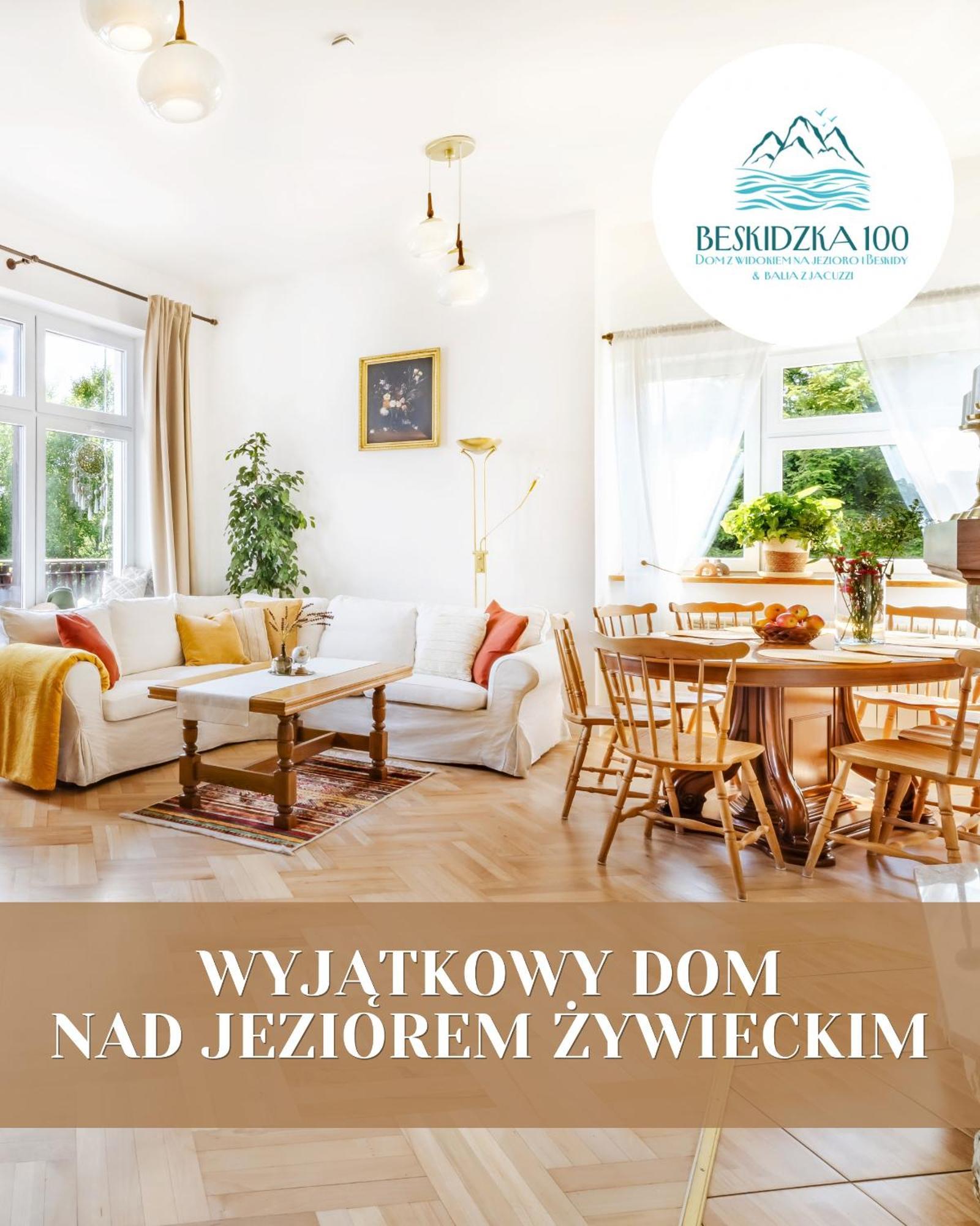 Villa Beskidzka 100 - Sauna & Balia Z Jacuzzi Widok Na Gory I Jezioro Zywieckie Zarzecze  Ngoại thất bức ảnh